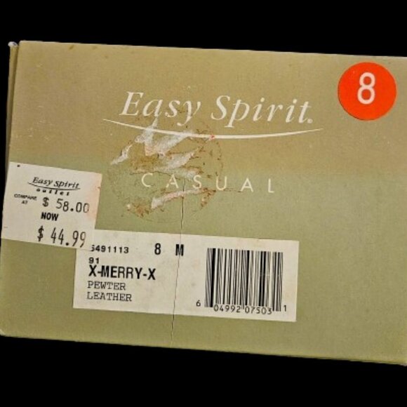 NWB EASY SPIRIT Women’s Pewter Slip On Loafers - Size 8M - Picture 6 of 6